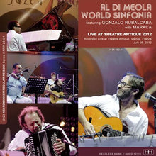 Load image into Gallery viewer, AL DI MEOLA / LIVE AT THEATRE ANTIQUE 2012 (1CDR)