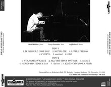 Load image into Gallery viewer, BRAD MEHLDAU TRIO / LIVE IN BERKELEY 2023 (2CDR)