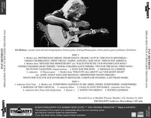 Load image into Gallery viewer, PAT METHENY / DREAM BOX TOUR AT BOULDER THEATER 2023 (2CDR)