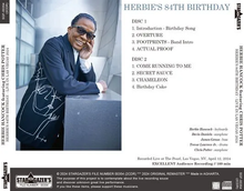 Load image into Gallery viewer, HERBIE HANCOCK featuring CHRIS POTTER / HERBIE'S 84TH BIRTHDAY - LIVE IN LAS VEGAS 2024 (2CDR)