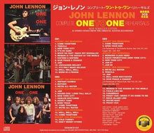 Load image into Gallery viewer, JOHN LENNON / COMPLETE ONE TO ONE REHEARSALS NEW REMASTER EDITION (3CD)