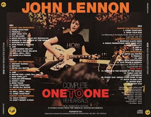 Load image into Gallery viewer, JOHN LENNON / COMPLETE ONE TO ONE REHEARSALS NEW REMASTER EDITION (3CD)