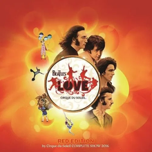 Load image into Gallery viewer, THE BEATLES / LOVE by Cirque du Soleil COMPLETE SHOW 2016 RED EDITION (CD+DVD)