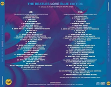 Load image into Gallery viewer, THE BEATLES / LOVE by Cirque du Soleil COMPLETE SHOW 2023 BLUE EDITION (CD+DVD)