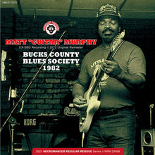 Load image into Gallery viewer, MATT "GUITAR" MURPHY / LIVE AT BUCKS COUNTY BLUES SOCIETY 1982 (1CDR)