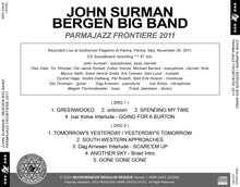 Load image into Gallery viewer, JOHN SURMAN / BERGEN BIG BAND // PARMAJAZZ FRONTIERE 2011 (2CDR)