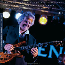 Load image into Gallery viewer, JOHN McLAUGHLIN & THE 4TH DIMENSION / LIVE AT BERKLEE PERFORMANCE CENTER 2013 (2CDR)