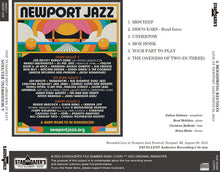 Load image into Gallery viewer, A MOODSWING REUNION / LIVE AT NEWPORT JAZZ FESTIVAL 2023 (1CDR)