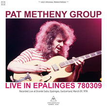 Load image into Gallery viewer, PAT METHENY GROUP / LIVE IN EPALINGES 780309 (2CDR)