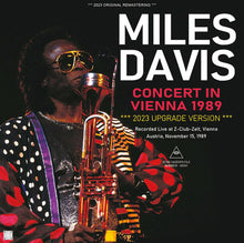 Load image into Gallery viewer, MILES DAVIS / CONCERT IN VIENNA 1989 / 2023 UPGRADE VERSION (2CDR)