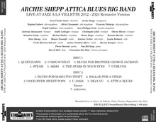 Load image into Gallery viewer, ARCHIE SHEPP ATTICA BLUES BIG BAND / LIVE AT JAZZ A LA VILLETTE 2012 - 2024 REMASTER VERSION (2CDR)