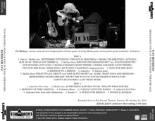 Load image into Gallery viewer, PAT METHENY / DREAM BOX TOUR AT FOX TUCSON THEATRE 2023 (2CDR)