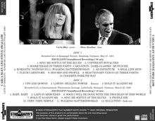 Load image into Gallery viewer, CARLA BLEY AND STEVE SWALLOW / LIVE IN GERMANY : HAMBURG 1991 PLUS STUTTGART 1989 (2CDR)