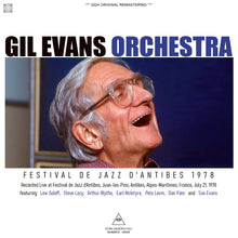 Load image into Gallery viewer, GIL EVANS ORCHESTRA / FESTIVAL DE JAZZ D'ANTIBES 1978 (2CDR)