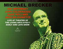 Load image into Gallery viewer, MICHAEL BRECKER QUINTET / LIVE AT THEATER OF THE LIVING ARTS 970211 (4CDR)
