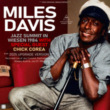 Load image into Gallery viewer, MILES DAVIS / JAZZ SUMMIT IN WIESEN 1984 WITH SPECIAL GUEST CHICK COREA / 2025 UPGRADE (1CDR)