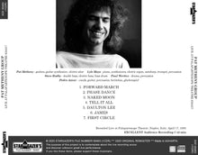 Load image into Gallery viewer, PAT METHENY GROUP / LIVE AT PALAPARTENOPE THEATRE 850417 (1CDR)