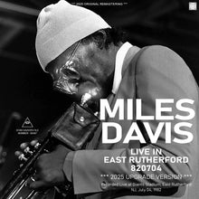 Load image into Gallery viewer, MILES DAVIS / LIVE IN EAST RUTHERFORD 820704 / 2025 UPGRADE VERSION (1CDR)
