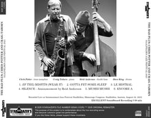 Load image into Gallery viewer, THE BAD PLUS: CHRIS POTTER AND CRAIG TABORN / SAALFELDEN JAZZ FESTIVAL 2025 (1CDR)