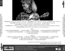 Load image into Gallery viewer, PAT METHENY SECRET STORY BAND / LIVE AT WARFIELD THEATRE 921010 (2CDR)