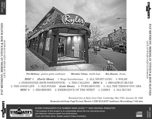 Load image into Gallery viewer, PAT METHENY, MIROSLAV VITOUS & ROY HAYNES / LIVE AT RYLES JAZZ CLUB 860128 (3CDR)