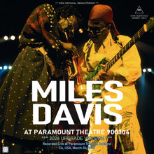Load image into Gallery viewer, MILES DAVIS / AT PARAMOUNT THEATRE 900304 / 2026 UPGRADE VERSION (2CDR)