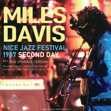 Load image into Gallery viewer, MILES DAVIS / NICE JAZZ FESTIVAL 1987 - SECOND DAY / 2026 UPGRADE VERSION (1CDR)