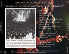 Load image into Gallery viewer, LED ZEPPELIN / AMAZING SECOND DETROIT TAPE (3CD+1CDR)