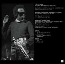 Load image into Gallery viewer, MILES DAVIS / ANTIBES JAZZ FESTIVAL 1973 (2CD)