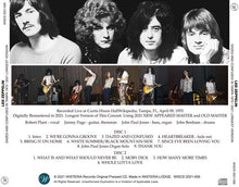 Load image into Gallery viewer, LED ZEPPELIN / DAZED AND CONFUSED IN TAMPA 1970 / 2021 LONGEST VERSION (2CD)