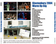Load image into Gallery viewer, OASIS / Glastonbury 2004 Warm Up Gig (2CD)