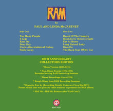 Load image into Gallery viewer, PAUL AND LINDA McCARTNEY / RAM : 50TH ANNIVERSARY COLLECTORS EDITION (2CD)