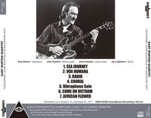 Load image into Gallery viewer, GARY BURTON QUARTET / FEATURING JOHN SCOFIELD IN HOUSTON 1977 (1CDR)