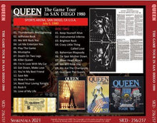 Load image into Gallery viewer, QUEEN / THE GAME TOUR IN SAN DIEGO 1980 (2CD)