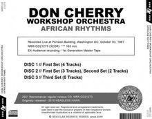 Load image into Gallery viewer, DON CHERRY WORKSHOP ORCHESTRA / AFRICAN RHYTHMS