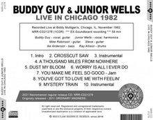 Load image into Gallery viewer, BUDDY GUY & JUNIOR WELLS / LIVE IN CHICAGO 1982 (1CDR)