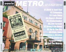 Load image into Gallery viewer, OASIS / METRO (1CD+1DVDR)