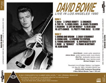 Load image into Gallery viewer, DAVID BOWIE / LEGENDARY MIKE MILLARD TAPE / LIVE IN LOS ANGELES 1990 (2CDR)