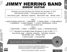 Load image into Gallery viewer, JIMMY HERRING BAND / SINGIN' GUITAR (2CDR)