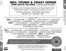 Load image into Gallery viewer, NEIL YOUNG & CRAZY HORSE / MORE YEAR OF THE HORSE / LIVE IN SANTA CRUZ (4CDR)