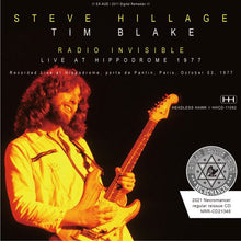 Load image into Gallery viewer, STEVE HILLAGE / TIM BLAKE / RADIO INVISIBLE : LIVE AT HIPPODROME 1977 (2CDR)