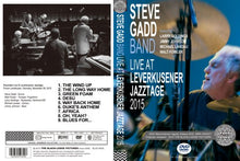 Load image into Gallery viewer, STEVE GADD BAND / LIVE AT LEVBERKUSENER JAZZTAGE 2015 (1DVDR)