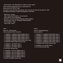 Load image into Gallery viewer, MILES DAVIS / THE SESSIONS OF "KIND OF BLUE" (2CD)