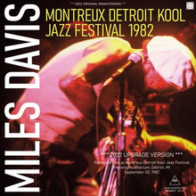 Load image into Gallery viewer, MILES DAVIS / MONTREUX DETROIT KOOL JAZZ FESTIVAL 1982 / 2022 UPGRADE VERSION (2CDR)