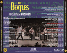 Load image into Gallery viewer, THE BEATLES / LIVE FROM LONDON - POLL WINNERS CONCERTS AND SHINDIG TV SHOW - (1CD+1DVD)