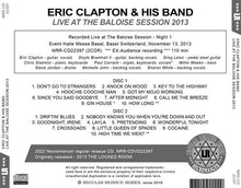 Load image into Gallery viewer, ERIC CLAPTON & HIS BAND / LIVE AT THE BALOISE SESSION 2013 (2CDR)