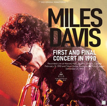Load image into Gallery viewer, MILES DAVIS / FIRST AND FINAL CONCERT IN 1990 (1CDR)