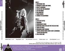 Load image into Gallery viewer, ROBERT PLANT / BRUSHED MIKE MILLARD TAPE / LIVE AT IRVINE MEADOWS 1990 (2CDR)