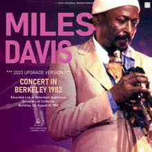 Load image into Gallery viewer, MILES DAVIS / CONCERT IN BERKELEY 1982 / 2023 UPGRADE VERSION (2CDR)