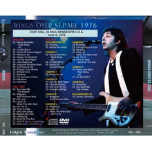 Load image into Gallery viewer, PAUL McCARTNEY / 1976 WINGS OVER ST. PAUL (2CD+DVD)